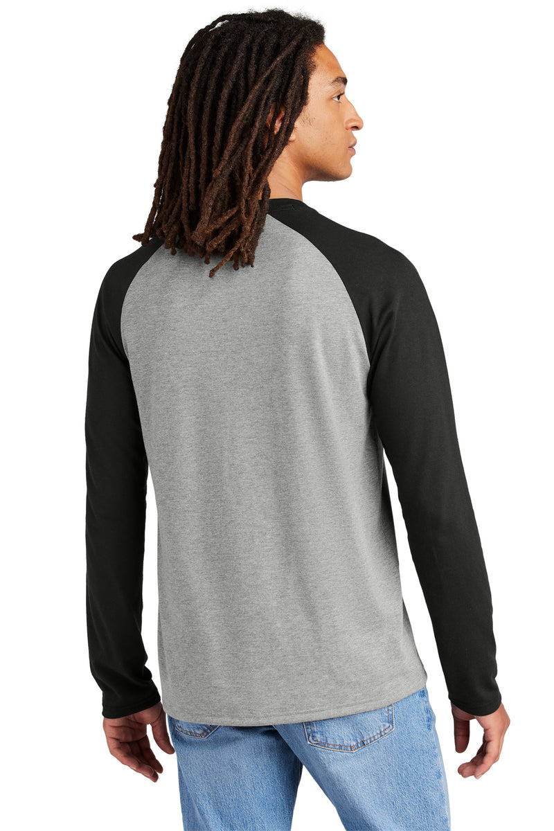 Load image into Gallery viewer, Allmade Unisex Tri-Blend Long Sleeve Colorblock Raglan AL6009
