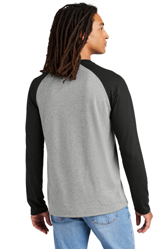 Allmade Unisex Tri-Blend Long Sleeve Colorblock Raglan AL6009