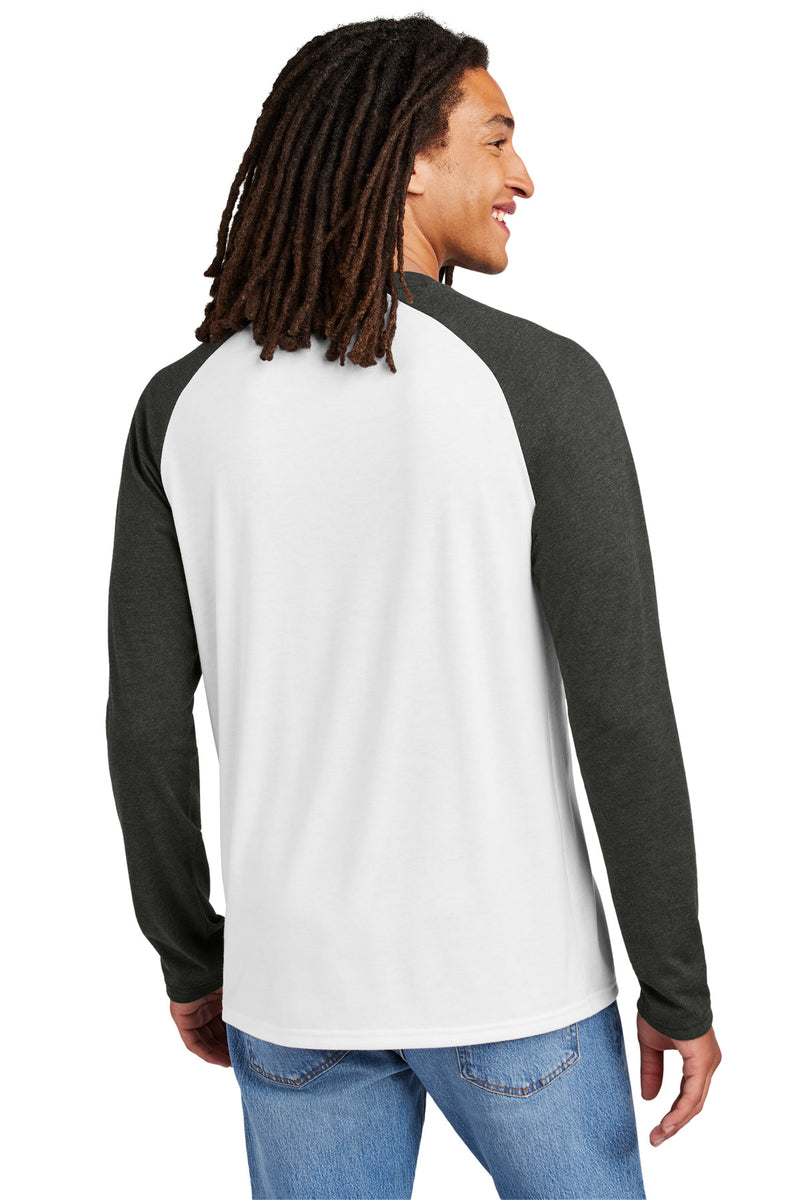 Load image into Gallery viewer, Allmade Unisex Tri-Blend Long Sleeve Colorblock Raglan AL6009

