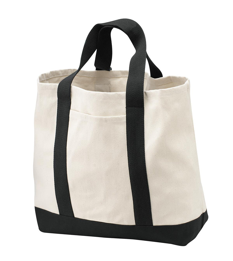 Load image into Gallery viewer, Port Authority - Ideal Twill Two-Tone Shopping Tote.  B400
