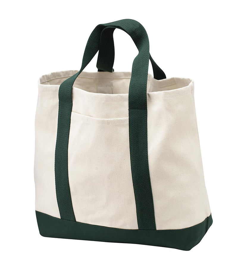 Load image into Gallery viewer, Port Authority - Ideal Twill Two-Tone Shopping Tote.  B400
