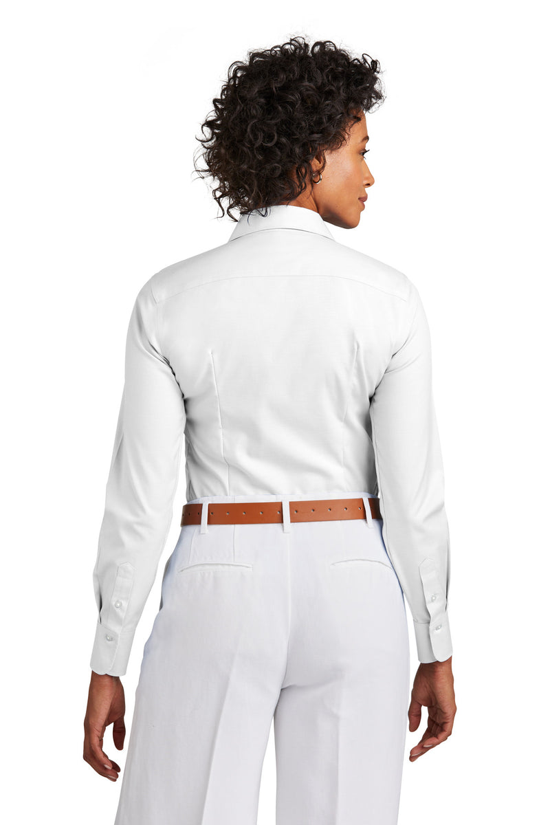 Load image into Gallery viewer, Brooks Brothers Women&#39;s Wrinkle-Free Stretch Pinpoint Shirt BB18001
