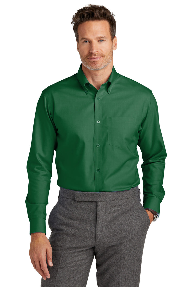 Load image into Gallery viewer, Brooks Brothers Wrinkle-Free Stretch Nailhead Shirt BB18002

