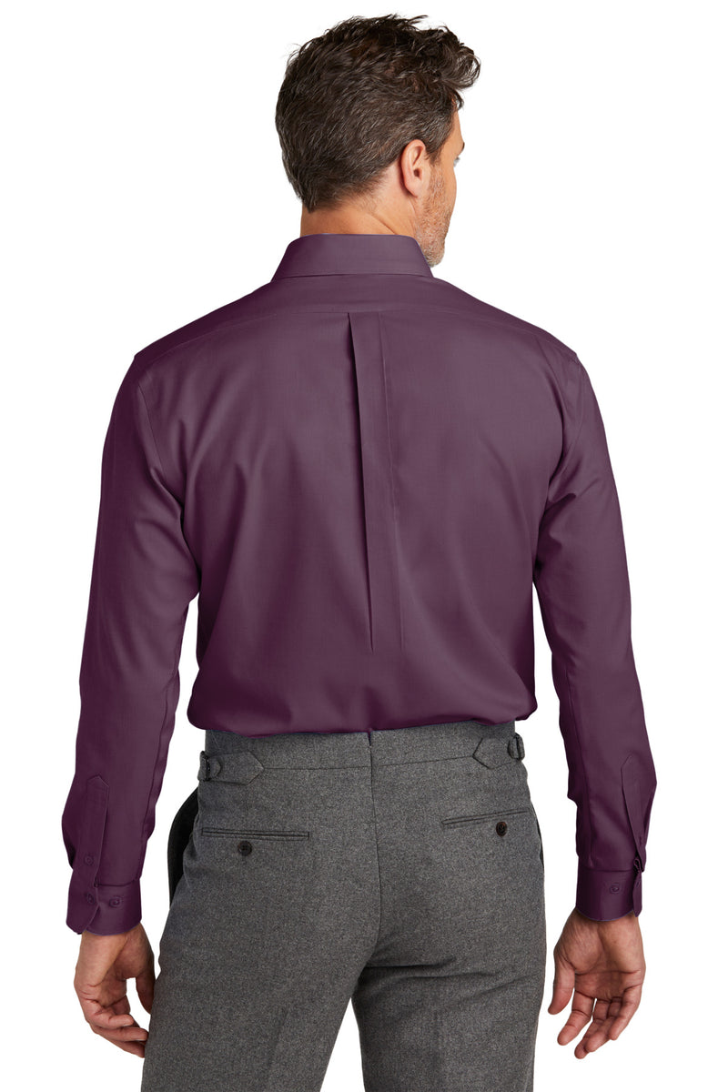 Load image into Gallery viewer, Brooks Brothers Wrinkle-Free Stretch Nailhead Shirt BB18002
