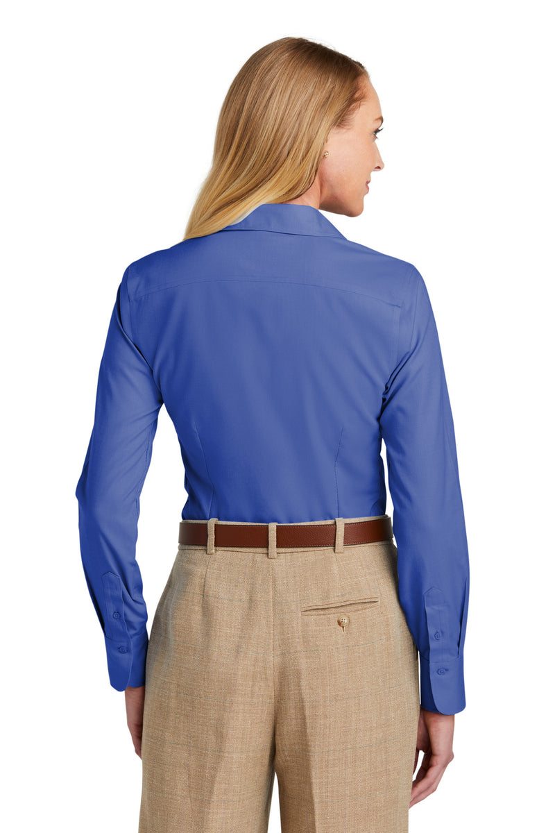 Load image into Gallery viewer, Brooks Brothers Women&#39;s Wrinkle-Free Stretch Nailhead Shirt BB18003
