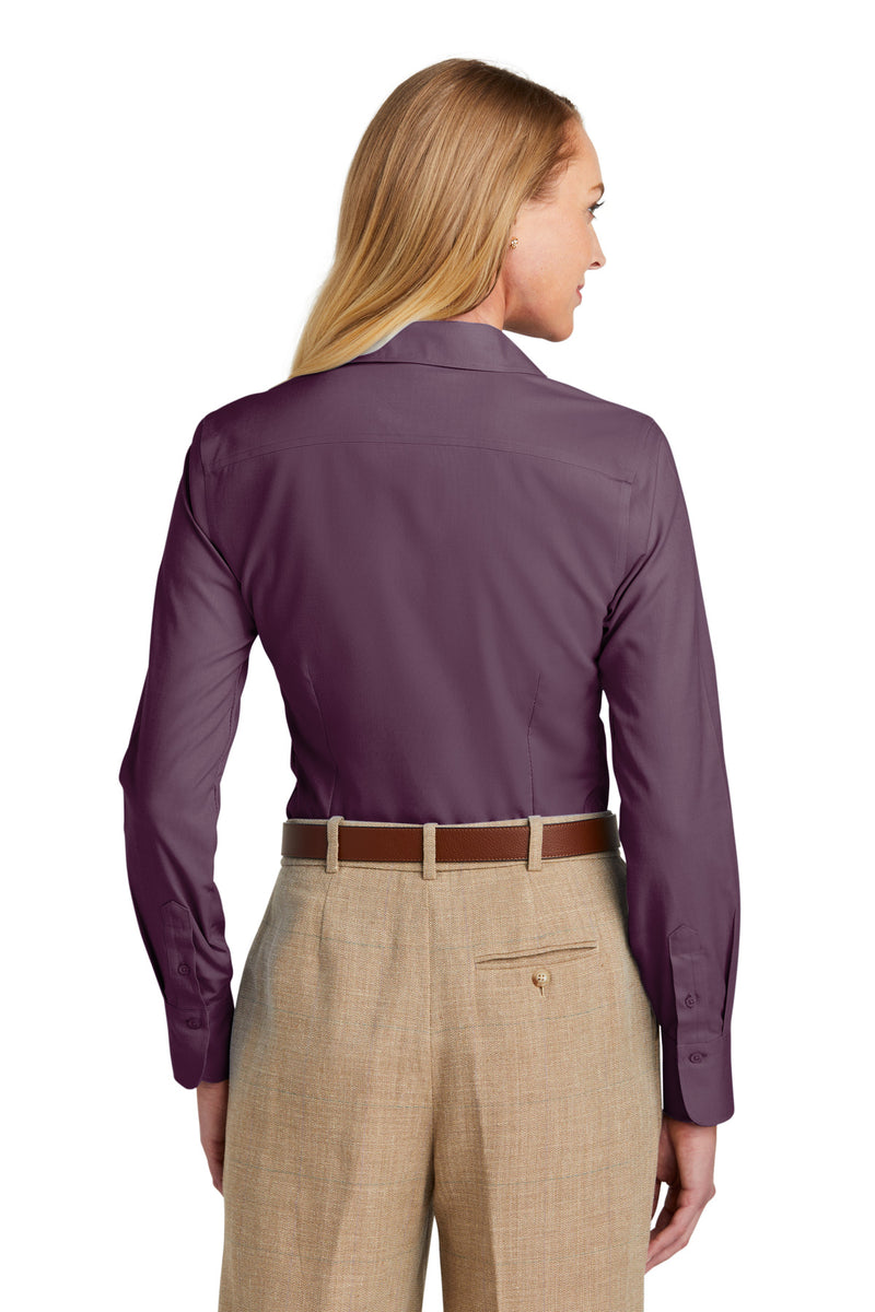 Load image into Gallery viewer, Brooks Brothers Women&#39;s Wrinkle-Free Stretch Nailhead Shirt BB18003
