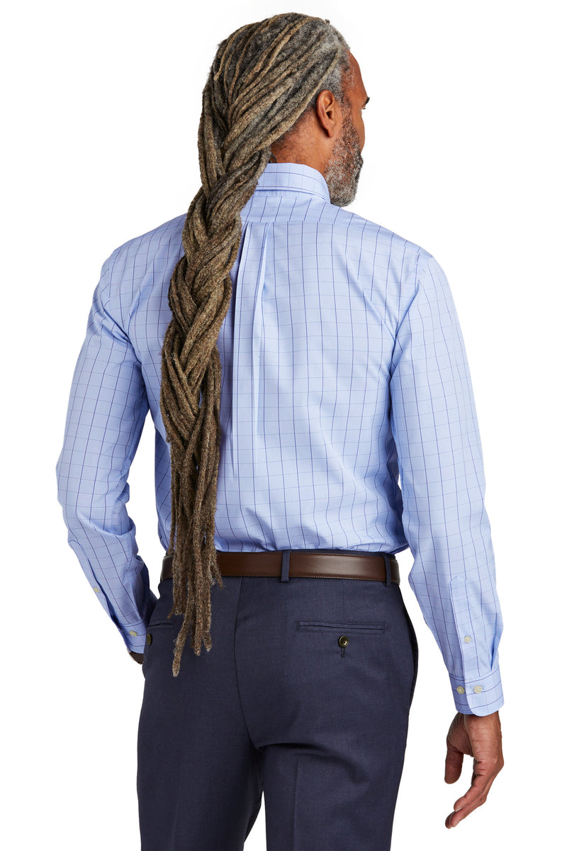 Load image into Gallery viewer, Brooks Brothers Wrinkle-Free Stretch Patterned Shirt BB18008
