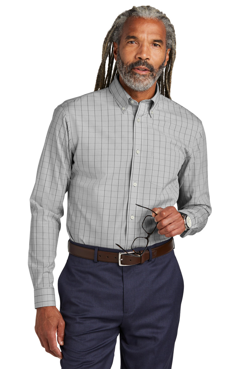 Load image into Gallery viewer, Brooks Brothers Wrinkle-Free Stretch Patterned Shirt BB18008
