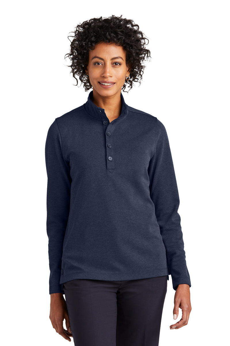 Load image into Gallery viewer, Brooks Brothers Women&#39;s Mid-Layer Stretch 1/2-Button BB18203
