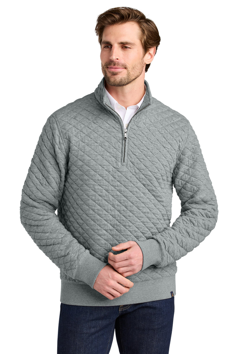 Load image into Gallery viewer, Brooks Brothers Diamond Quilt 1/4-Zip BB18212
