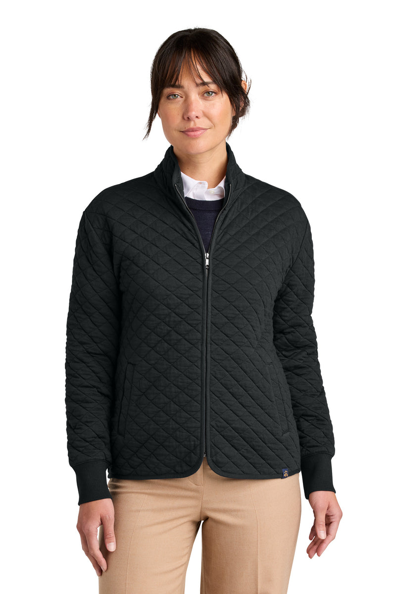 Load image into Gallery viewer, Brooks Brothers Women&#39;s Diamond Quilt Full-Zip BB18213
