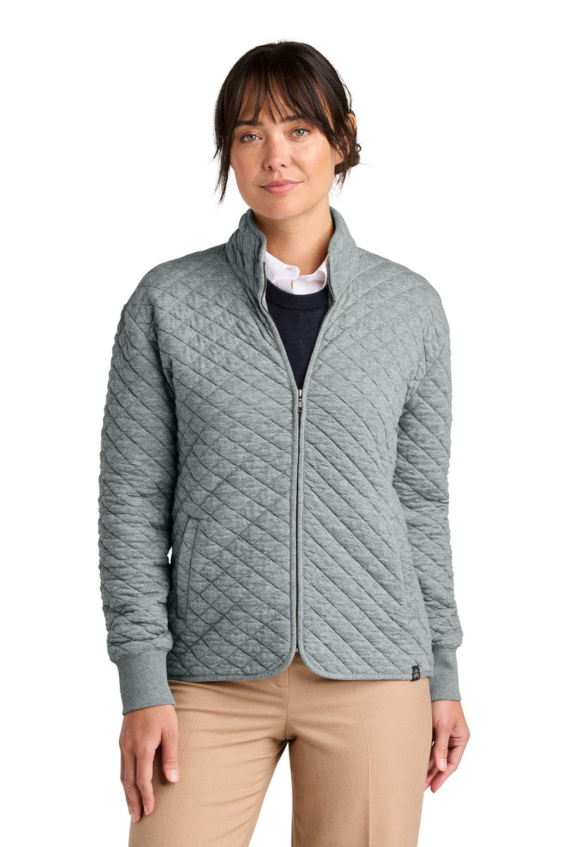 Load image into Gallery viewer, Brooks Brothers Women&#39;s Diamond Quilt Full-Zip BB18213

