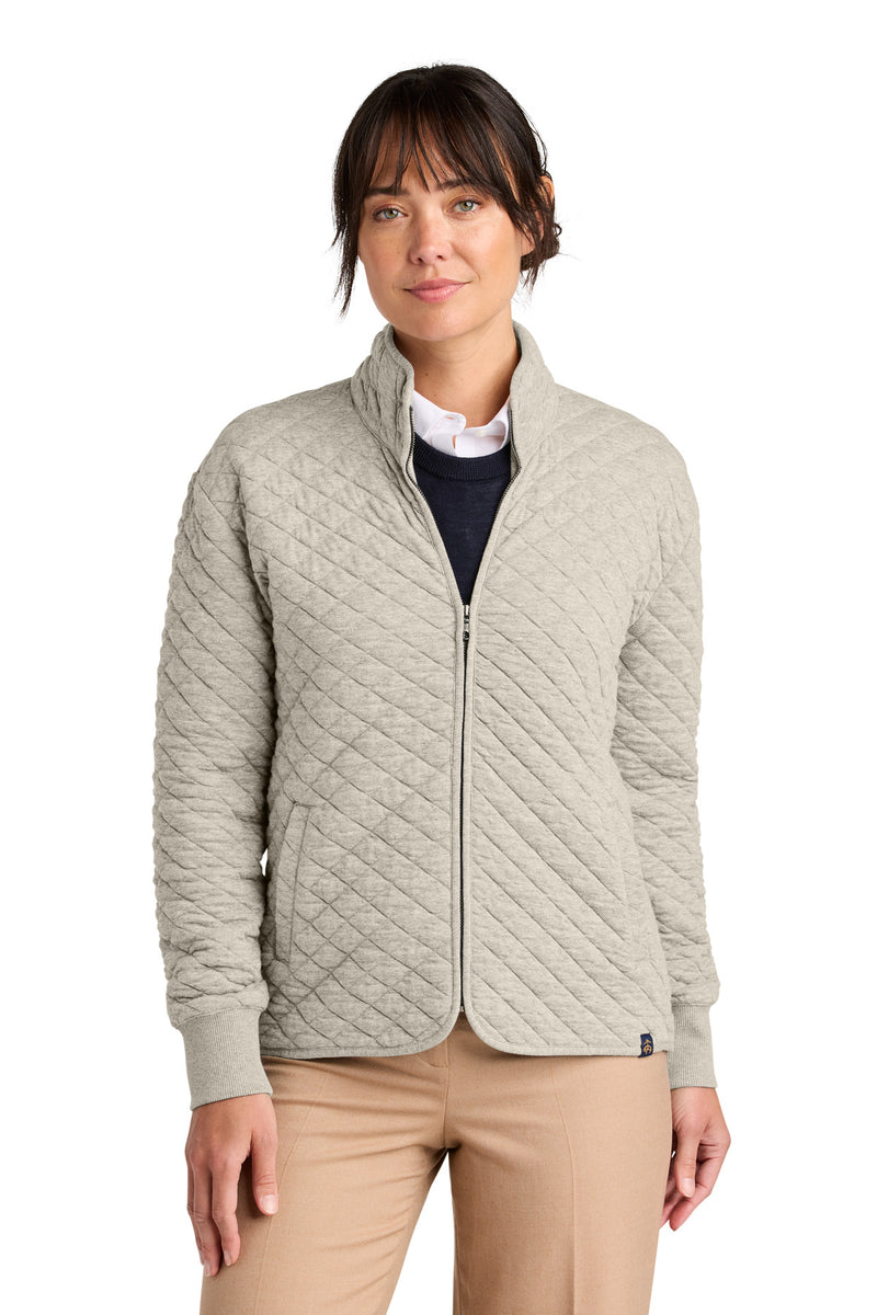Load image into Gallery viewer, Brooks Brothers Women&#39;s Diamond Quilt Full-Zip BB18213
