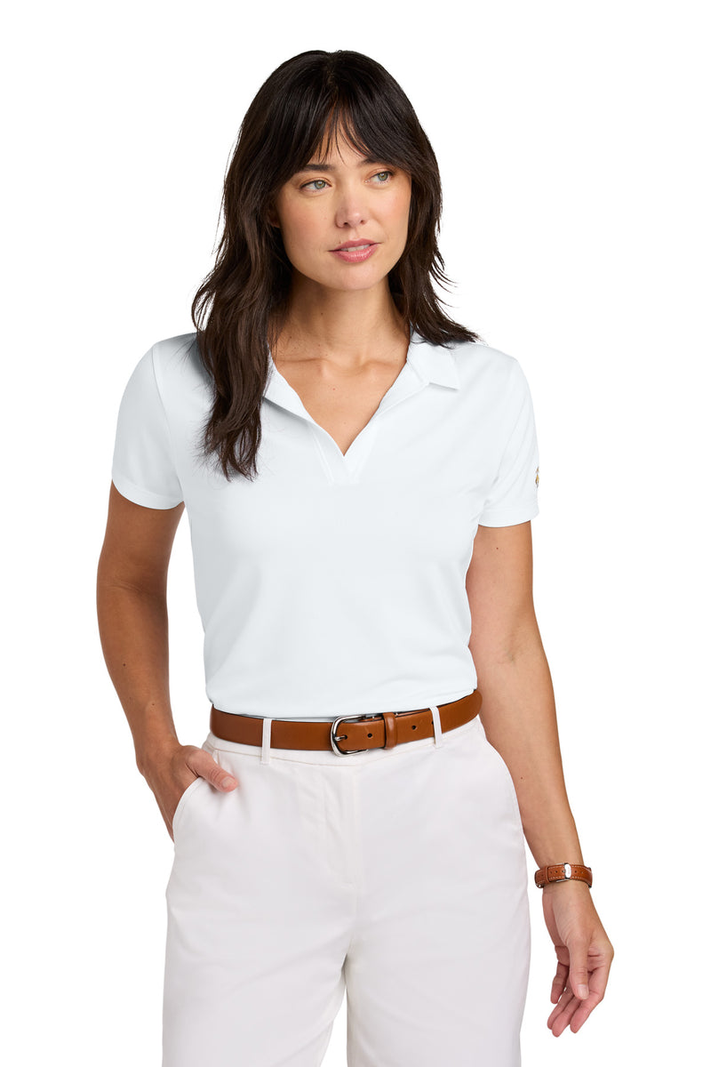 Load image into Gallery viewer, Brooks Brothers Women&#39;s Mesh Pique Performance Polo BB18221
