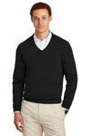Brooks Brothers Cotton Stretch V-Neck Sweater BB18400