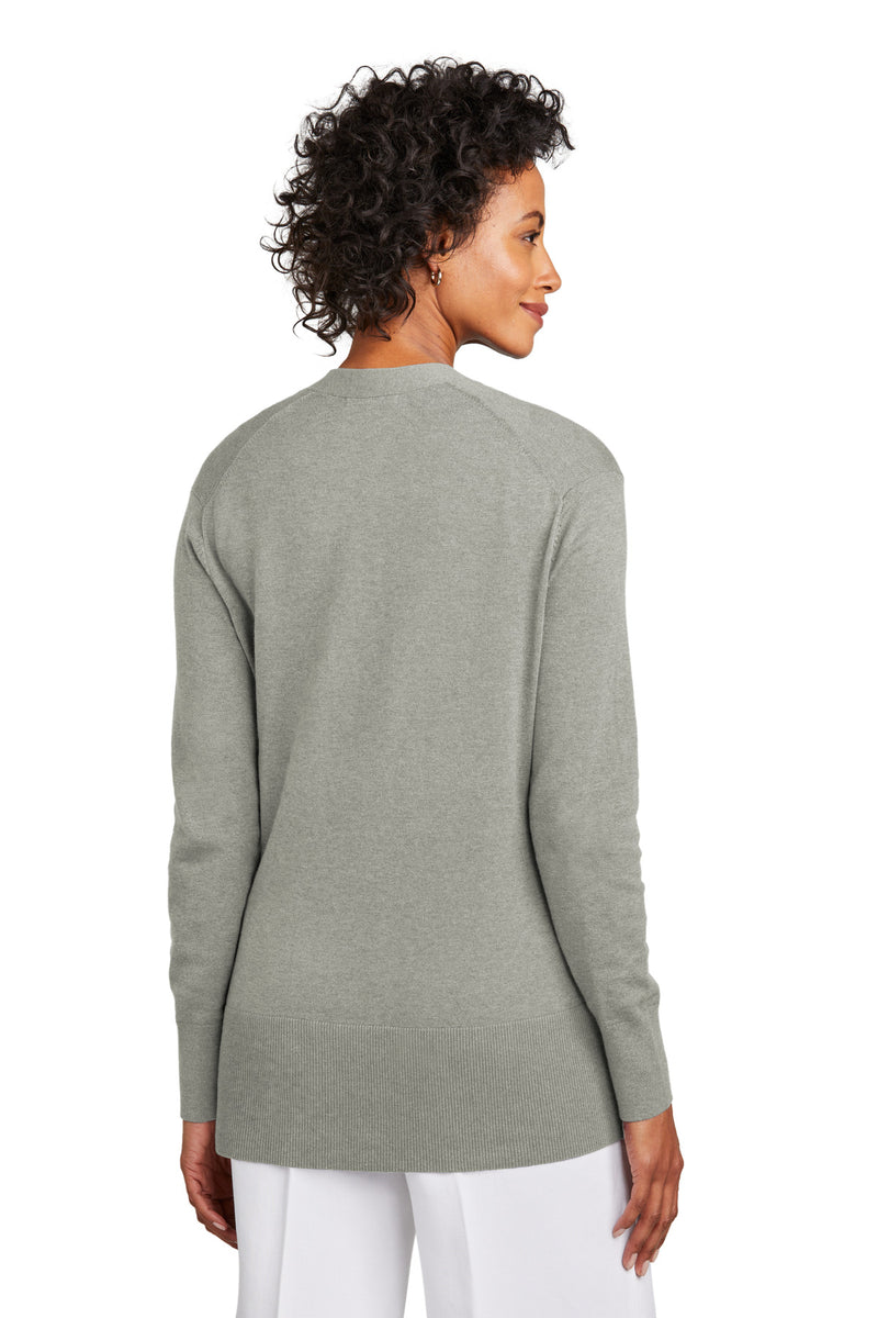 Load image into Gallery viewer, Brooks Brothers Women&#39;s Cotton Stretch Long Cardigan Sweater BB18403
