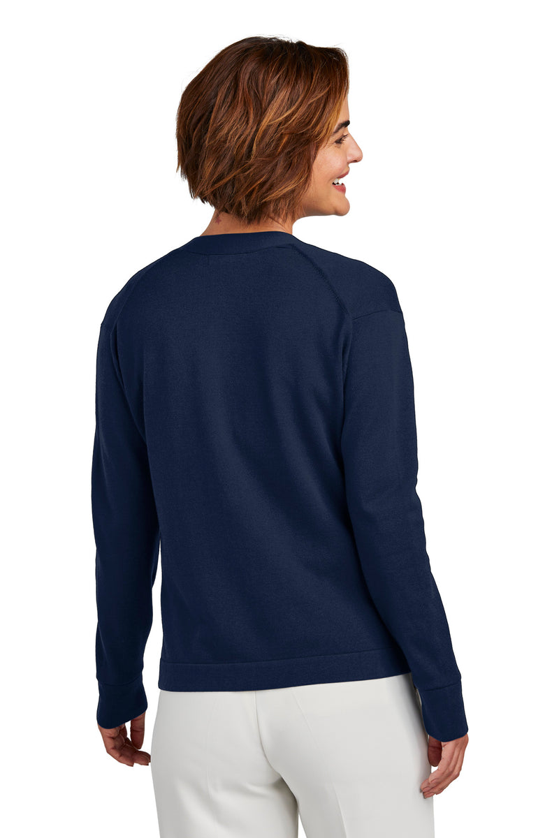 Load image into Gallery viewer, Brooks Brothers Women&#39;s Cotton Stretch Cardigan Sweater BB18405

