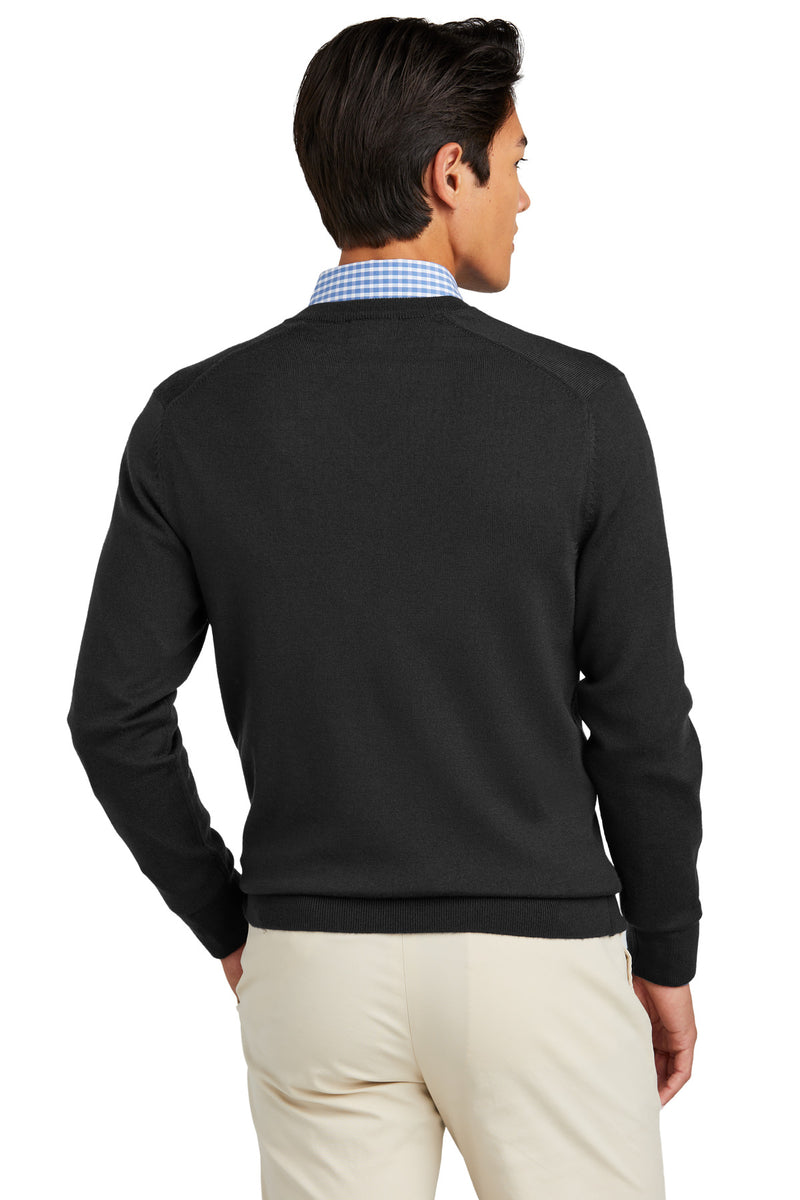 Load image into Gallery viewer, Brooks Brothers Washable Merino V-Neck Sweater BB18410
