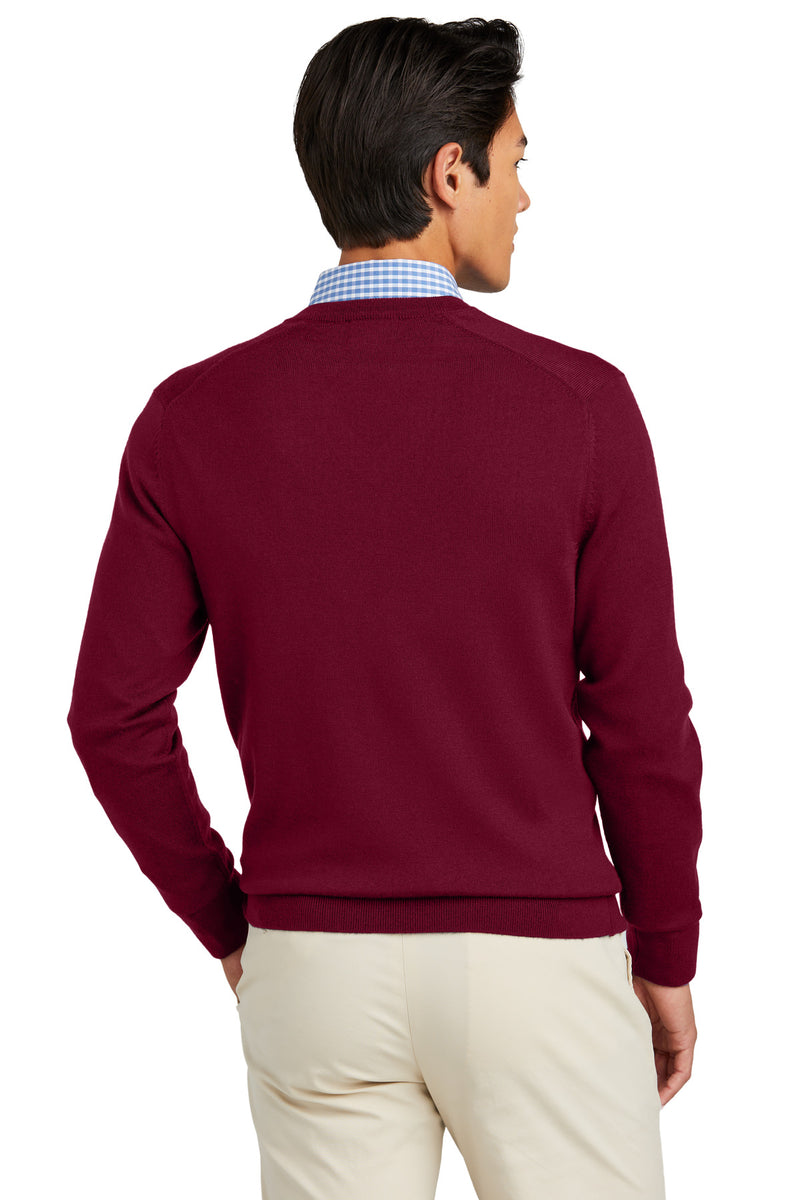 Load image into Gallery viewer, Brooks Brothers Washable Merino V-Neck Sweater BB18410
