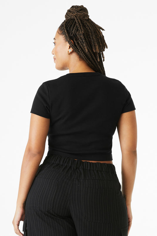 BELLA+CANVAS Women's Micro Rib Baby Tee BC1010