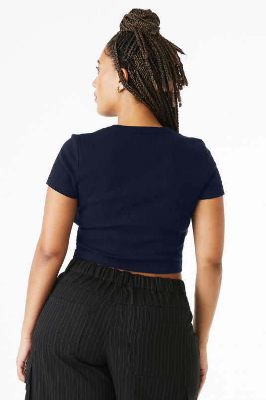 BELLA+CANVAS Women's Micro Rib Baby Tee BC1010