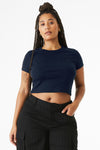 BELLA+CANVAS Women's Micro Rib Baby Tee BC1010