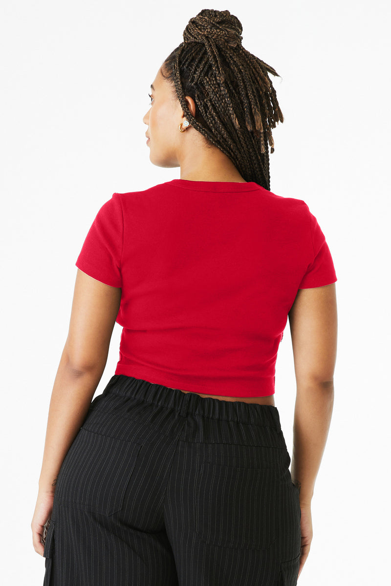 Load image into Gallery viewer, BELLA+CANVAS Women&#39;s Micro Rib Baby Tee BC1010

