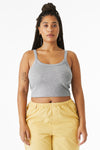 BELLA+CANVAS Women's Micro Rib Spaghetti Strap Tank BC1012