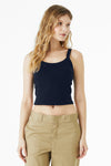 BELLA+CANVAS Women's Micro Rib Spaghetti Strap Tank BC1012