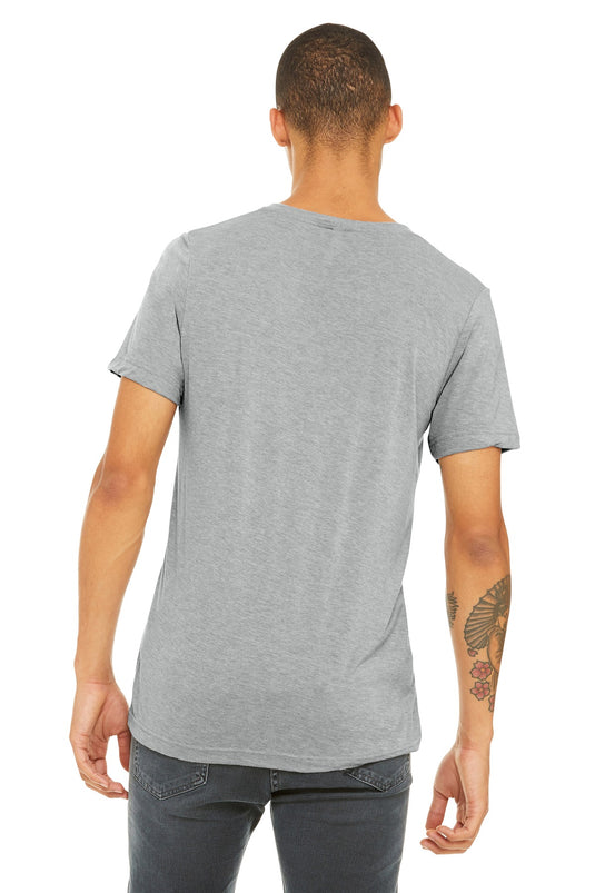 BELLA+CANVAS  Unisex Triblend Short Sleeve V-Neck Te. BC3415