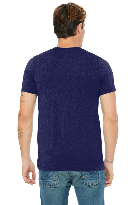 BELLA+CANVAS  Unisex Triblend Short Sleeve V-Neck Te. BC3415