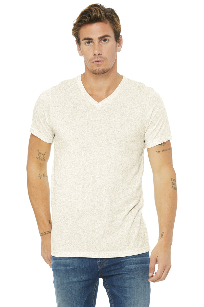 Load image into Gallery viewer, BELLA+CANVAS  Unisex Triblend Short Sleeve V-Neck Te. BC3415
