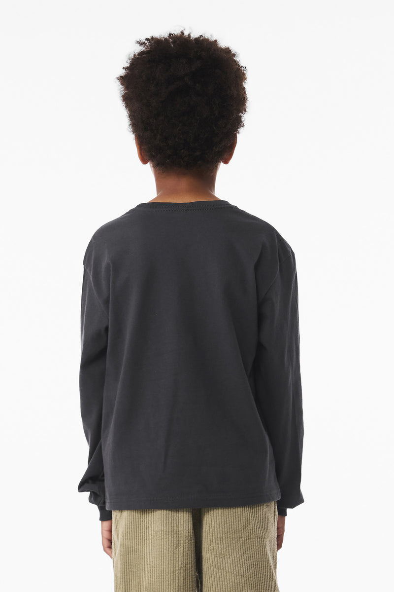 Load image into Gallery viewer, BELLA+CANVAS Youth 6-Ounce Heavyweight Long Sleeve Tee BC3511Y
