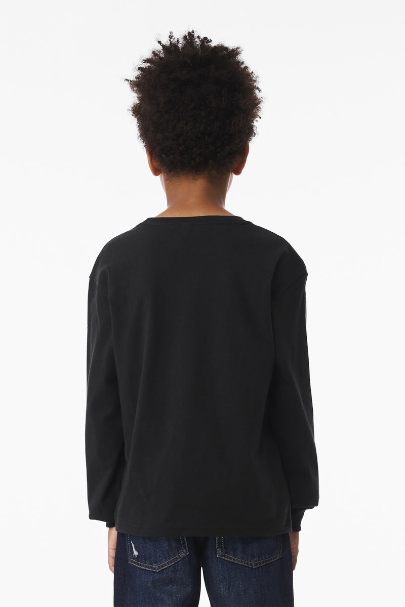 Load image into Gallery viewer, BELLA+CANVAS Youth 6-Ounce Heavyweight Long Sleeve Tee BC3511Y
