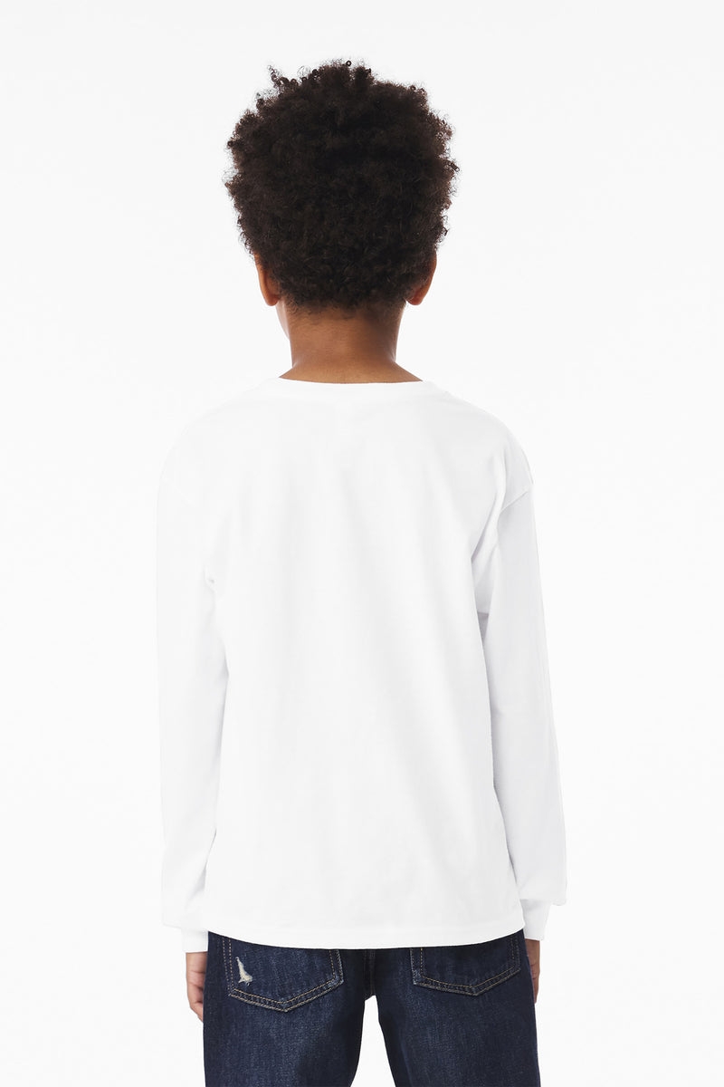 Load image into Gallery viewer, BELLA+CANVAS Youth 6-Ounce Heavyweight Long Sleeve Tee BC3511Y

