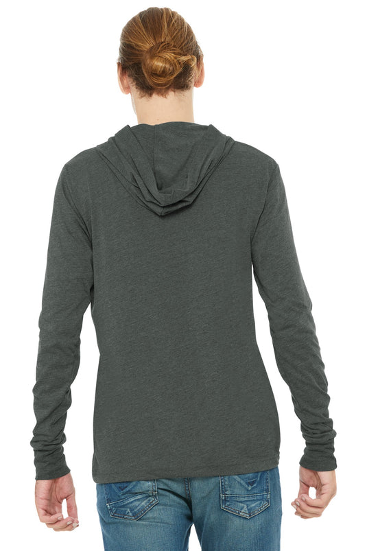BELLA+CANVAS  Unisex Jersey Long Sleeve Hoodie. BC3512