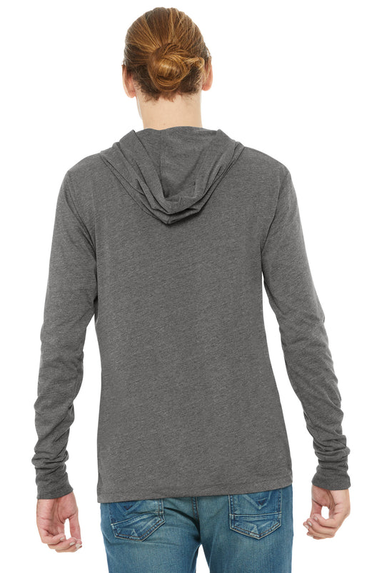 BELLA+CANVAS  Unisex Jersey Long Sleeve Hoodie. BC3512