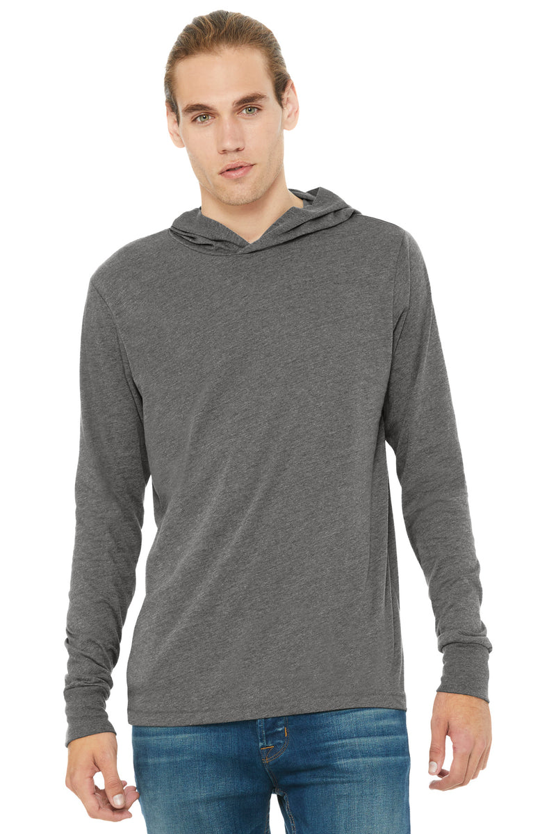 Load image into Gallery viewer, BELLA+CANVAS  Unisex Jersey Long Sleeve Hoodie. BC3512
