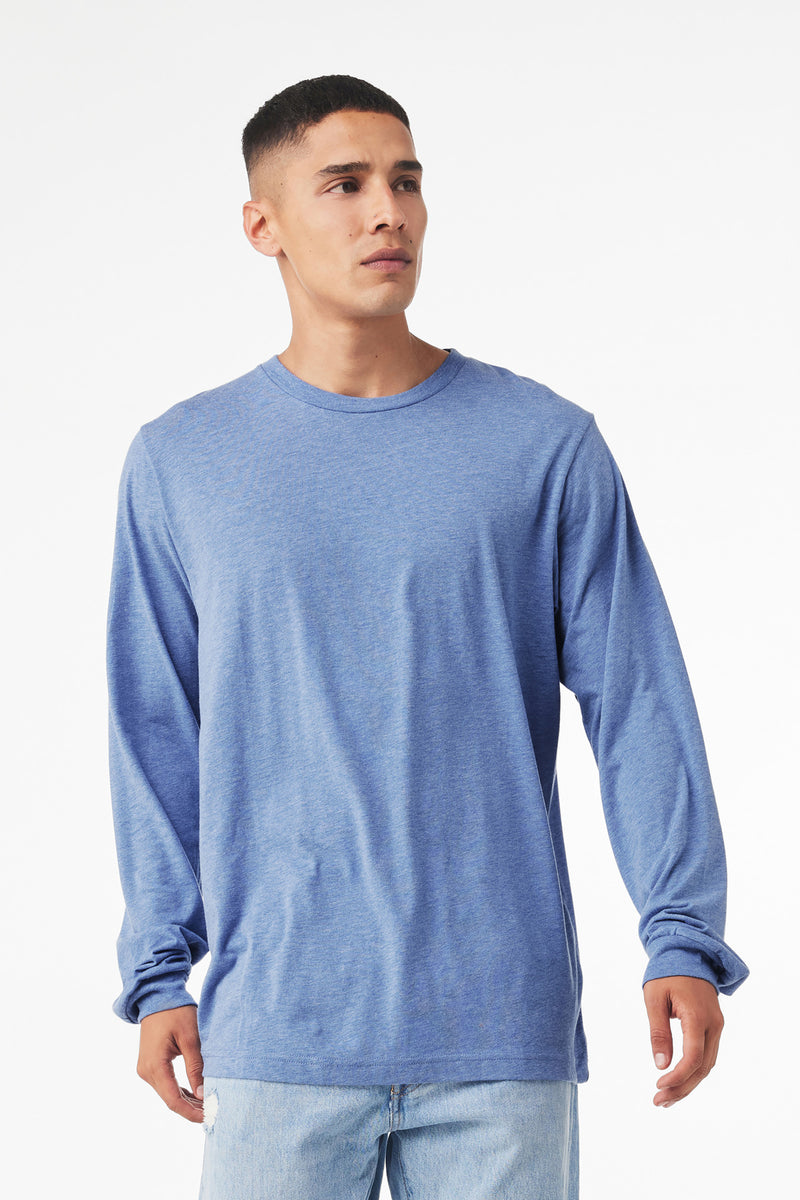 Load image into Gallery viewer, BELLA+CANVAS Unisex Triblend Long Sleeve Tee BC3513
