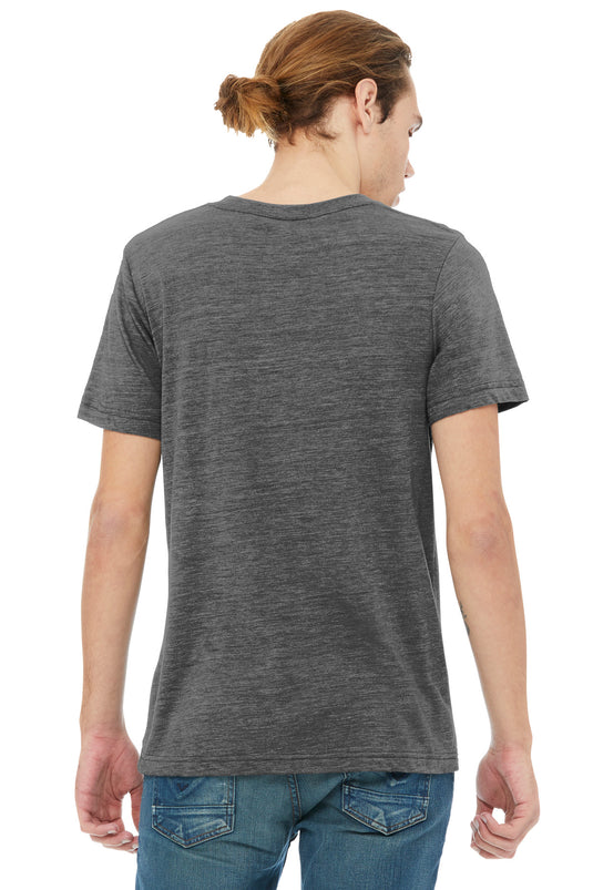 BELLA+CANVAS Unisex Textured Jersey V-Neck Tee BC3655