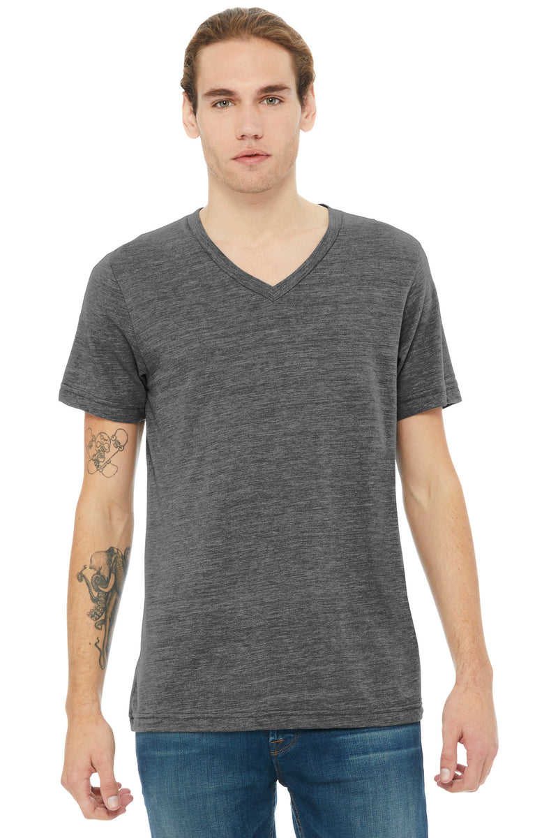 Load image into Gallery viewer, BELLA+CANVAS Unisex Textured Jersey V-Neck Tee BC3655
