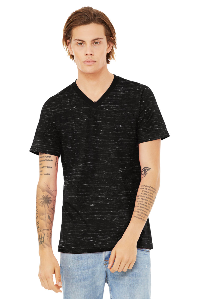 Load image into Gallery viewer, BELLA+CANVAS Unisex Textured Jersey V-Neck Tee BC3655
