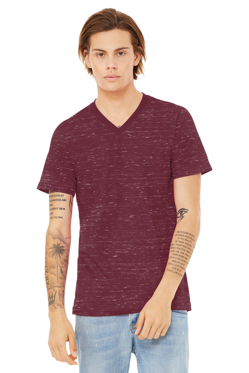 Load image into Gallery viewer, BELLA+CANVAS Unisex Textured Jersey V-Neck Tee BC3655
