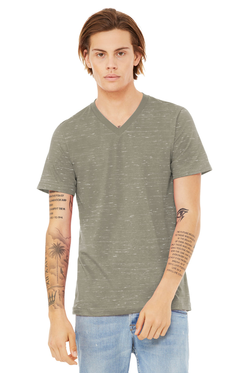 Load image into Gallery viewer, BELLA+CANVAS Unisex Textured Jersey V-Neck Tee BC3655
