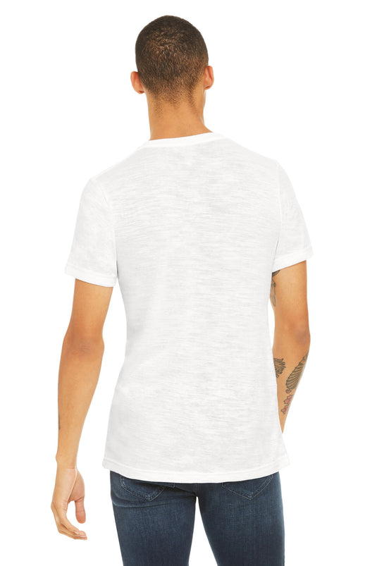 BELLA+CANVAS Unisex Textured Jersey V-Neck Tee BC3655