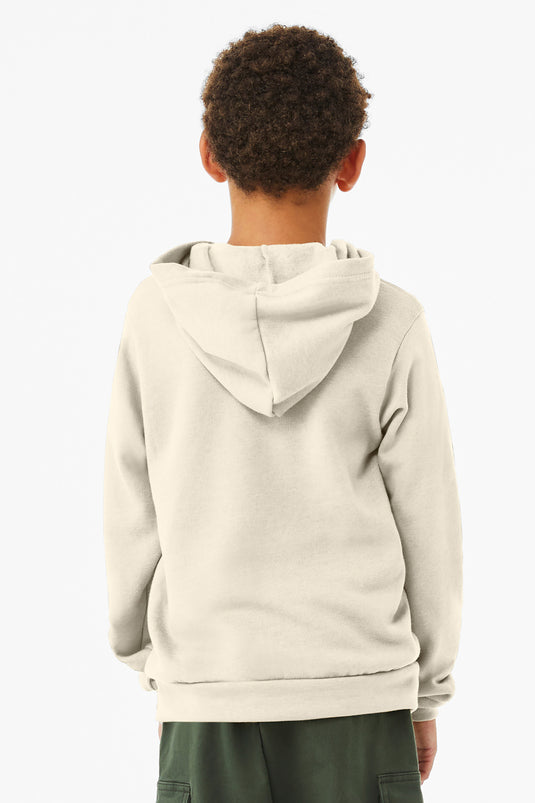 BELLA+CANVAS  Youth Sponge Fleece Pullover Hoodie BC3719Y
