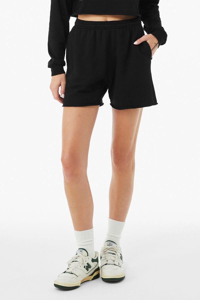 Load image into Gallery viewer, BELLA+CANVAS Women&#39;s Cutoff Sweatshort BC3787
