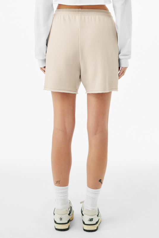 BELLA+CANVAS Women's Cutoff Sweatshort BC3787