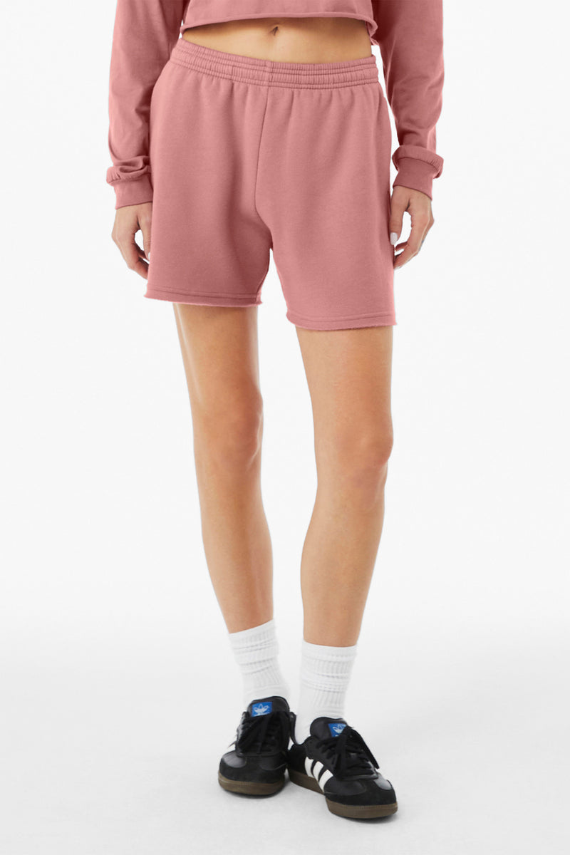 Load image into Gallery viewer, BELLA+CANVAS Women&#39;s Cutoff Sweatshort BC3787

