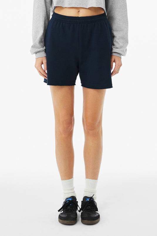 BELLA+CANVAS Women's Cutoff Sweatshort BC3787